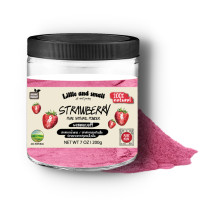 ราคา ผงสตอเบอรี่บดแท้ 100 ไม่ผสมน้ำตาล พร้อมชงดื่มเพื่อสุขภาพ 200g (18941782958)