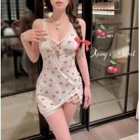 ราคา Noon Choices ชุดเซ็กซี่น่ารักๆ ชุดเดรสผู้หญิง ชุดนอนมีฟองน้ำ M 5XL นน 40 100Kg ขอบแต่งลูกไม้ เว้ามีบราาหลังแซ่บๆ ฟองน้ำในตัว N 1210 (24506040248)