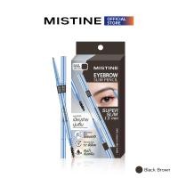 ราคา MISTINE EYEBROW SLIM PENCIL ดินสอเขียนคิ้ว หัวดินสอ super slim ขนาด 1 5 มม (23807167865)