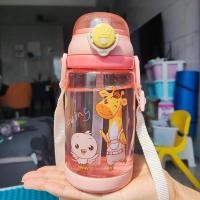 ราคา ถ้วยน้ำดื่มสำหรับเด็กขนาด520มล พร้อมหลอดดูดพกพาสำหรับเด็ก (24554441808)