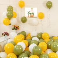ราคา ลูกโป่งสีเขียวป่าสำหรับตกแต่งวันเกิดเด็ก ลูกโป่งไม่พิษสีเขียวมะพร้าว สไตล์ปาร์ตี้ ลูกโป่งยาง พัดลมแห้ง ตกแต่งพื้นที่ (19957655873)