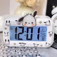 ราคา FUDESHE สัญญาณเตือน Sanrio Hello Kitty นาฬิกาดิจิตอล LED พร้อมไฟกลางคืน มัลติฟังก์ชั่นการใช้งาน นาฬิกาปลุกรูปแมวลูกแมว มินิมินิ นาฬิกาปลุกลายการ์ตูน หอพักนักเรียนนักศึกษา (23533537455)