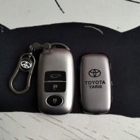 ราคา 3ปุ่ม เคสกุญแจรถยนต์ Toyota เคสกุญแจรถ Toyota Yaris cross พวงกุญแจรถยนต์ yaris corss ปลอกกุญแจรถยนต์ toyota (23264248888)