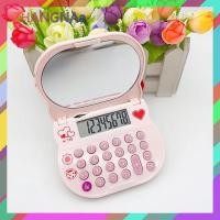 ราคา ZHANGNAa Hello Kitty เครื่องคิดเลขโต๊ะเครื่องแป้งแบบพกพาพับได้มีกระจกลายการ์ตูนน่ารักเด็กผู้หญิงเด็กเครื่องคิดเลขเครื่องเขียนของขวัญของใช้ในโรงเรียน (23633507386)