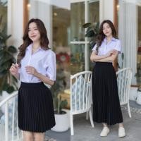 ราคา กระโปรงพลีทนักศึกษา จีบเล็ก จีบใหญ่ จีบทวิส ความยาว 14 36 นิ้ว เอวฟรีไซต์ 24 32 (21394390274)