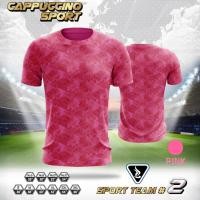 ราคา เสื้อกีฬา cappuccino รุ่น Sport team 2 เสื้อกีฬา ผ้าโพลีเอสเตอร์ น้ำหนักเบา สวมใส่สบาย ระบายอากาศได้ดี MINI MALL FOOTBALL CLUB (23337278464)