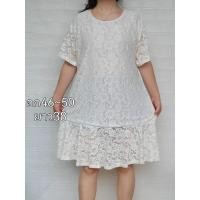 ราคา เสื้อและเดรสลูกไม้สวยๆสาวอวบสาวอ้วน (21580875025)