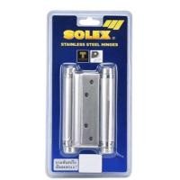 ราคา บานพับสปริง บานพับคาวบอย สแตนเลส SOLEX บรรจุแพ็คละ1ตัว (19838061321)