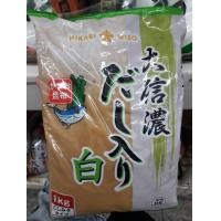 ราคา เต้าเจี้ยวญี่ปุ่น เต้าเจี้ยวบด เต้าเจี้ยว Hikari Miso Shiro Miso มิโซะขาว 1กิโลกรัม (1840898668)