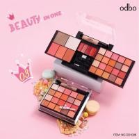 ราคา ของแท้ เซ็ตแต่งหน้า ODBO Beauty In One เซ็ทเมคอัพโอดีบีโอ บิวตี้อินวัน รวมทุกอย่าง OD1006 (23762710823)