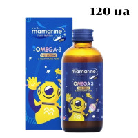 ราคา Mamarine Kids Omega 3 Plus Lysine and Multivitamin Forte 60ML 120ML มามารีน คิดส์โอเมก้า 3 ผสมแอล ไลซีนและมัลติวิตามิน ฟอร์ท สีน้ำเงิน 1 ขวด (22927275232)