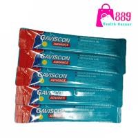 ราคา GAVISCON กาวิสคอน 3 สูตร Suspension Double Action Advance บรรเทาอาการแสบร้อนกลางอก เรอเปรี้ยว อาหารไม่ย่อย กรดมากเกินไป (21298329715)