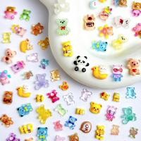 ราคา หลายสไตล์การ์ตูนหมีตกแต่งเล็บน่ารักสี Tie เนยหมีเรซิ่นเล็บ Charms DIY เคสโทรศัพท์เล็บอุปกรณ์ (24420541564)