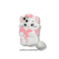 ราคา เคสโทรศัพท์ซิลิโคนป้องกันแบบเต็มจอลายแมว Marie 3D น่ารักสำหรับ iPhone 16 pro Max 15 pro Apple 14 13 11 12 pro Max 16 pro ดีไซน์สร้างสรรค์ (24021013326)
