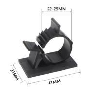 ราคา คลิปรัดสายเคเบิล คลิปล็อคสาย สายรัดสายเคเบิล สำหรับใช้รัดเก็บจัดระเบียบสายเคเบิล แบบปรับได้ ใช้สำหรับเก็บสายเคเบิล (19470114481)