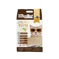 ราคา King Cat ทรายแมวเต้าหู้ธรรมชาติเกรดพรีเมี่ยม ขนาด 6 ลิตร และ 10 ลิตร (23319314803)