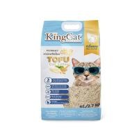 ราคา King Cat ทรายแมวเต้าหู้ธรรมชาติเกรดพรีเมี่ยม ขนาด 6 ลิตร และ 10 ลิตร (23319314795)