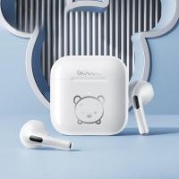 ราคา Earphone 1pcs TWS Wireless Bluetooth 5 2 Noise Reduction Headphones Sport Headset HiFi Stereo Sound Gaming Earphones (21087690157)