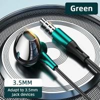 ราคา USB Type C Headphone HiFi Bass Stereo Volume Control Mic 3 5mm Wired Earbuds Compatible For Galaxy S24 S23 S22 S21 Ultra iPhone 15 Pro Max (24576090349)