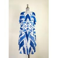 ราคา ชุดเดรสมัดย้อม ผ้ามัดย้อมทูโทน ชุด มัดย้อม คราม รอบอกเสื้อ 42 46 นิ้ว เสื้อยาว42 นิ้ว ย้อมสีคราม เดรสทรงยาว เน้นขายราคาถูก ใส่สบาย (24228681712)