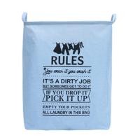 ราคา ตะกร้าผ้าพับได้ ตะกร้าใส่ผ้า กันน้ำ ขนาดใหญ่ ตะกร้าใส่ผ้าแบบมีสายรัด เสื้อผ้าเด็ก ของเล่น (2171864983)