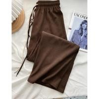 ราคา กางเกง เอว สูง กางเกงทรงกระบอก กางเกง เอวสูง กางเกงขายาวเอวสูง ขากระบอก หลังสม็อค ทรงสวยดูดีมากๆค่ะ ผ้าลูกฟูก (24224396922)