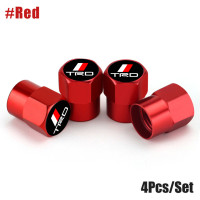 ราคา จุกปิดลมยาง ฝาปิดจุกลม ยางรถยนต์ 4 pcs ใช้ได้กับรถทุกรุ่น สต็อกในไทย รุ่น TRD NN (22510173996)