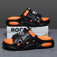 ราคา รองเท้าแตะชาย รองเท้าแตะแบบสวม รองเท้าแตะลำลองCC 8800 ส่งเร็วพิเศษ (23746262047)