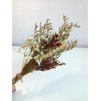 ราคา ช่อดอกไม้แห้ง โทนธรรมชาติ ช่อวินเทจ ดอกไม้จัดแจกัน Dried flower bouquet (23211321194)