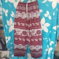 ราคา กางเกงลายข้าง ขายาว ไซส์ใหญ่ XL งานไทย (24092230366)