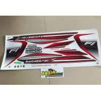 ราคา สติ๊กเกอร์ HONDA WAVE 110i สีขาวดำ ปี 2014 รุ่น 17 สีสวยคุณภาพดี ราคาถูก (1300846542)