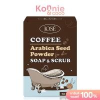 ราคา JOSE Coffee Soap Scrub 100g สบู่สครับกาแฟอาราบิก้าแท้บดละเอียด (23417526610)