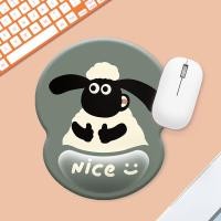 ราคา แผ่นรองเมาส์ พร้อมซิลิโคนรองข้อมือ แผ่นรองเมาส์ซิลิกาเจลแผ่นซิลิโคน Mouse Pad with Gel Wrist Support (19963251807)