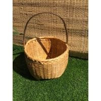 ราคา ตระกร้าสานจากไม้ไผ่ ขนาดกลาง สูง 23 เซนติเมตร คูณ กว้าง 28 เซนติเมตร (10829004294)