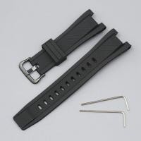 ราคา ผู้ชายนาฬิกาซิลิโคน สายคล้อง สําหรับ Casio Steel Heart B100 Gst w300 S110 B100 410 อุปกรณ์เสริมคุณภาพสูง (19834771957)