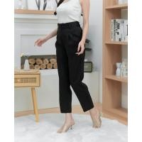 ราคา กางเกงทำงาน เอวสูง ขากระบอกเล็ก ทรงบอย 9 ส่วน A1 (24636351593)
