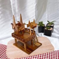 ราคา บ้านทรงไทย บ้านไม้สักแท้ บ้านเรือนไทยจำลอง (10584135356)