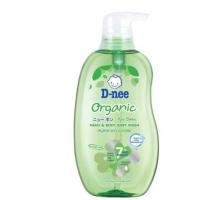 ราคา D nee Head Body Baby Wash Organic ดีนี่สบู่เหลวอาบสระ สูตรน้ำนมและออแกนิค 380 800 ml (23902354205)