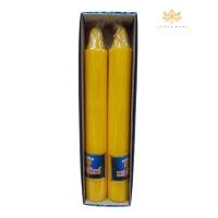 ราคา เทียนพรรษกลมเรียบ เทียนแสงทิพย์ 12 18 นิ้ว เบอร์ 15 สั้น คู่ (15088616749)