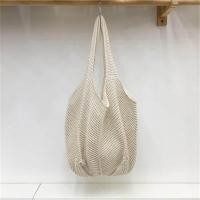 ราคา กระเป๋าถือผ้าถักขนาดใหญ่ White Tia กระเป๋าสะพายไหล่แบบถักด้วยมือสำหรับผู้หญิง กระเป๋าถือแบบลำลอง กระเป๋าถือแบบถักด้วยมือ กระเป๋าถือแบบลำลอง (24337008483)
