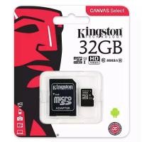 ราคา Kingston เมมโมรี่การ์ด 32 64 128GB SDHC SDXC Class 10 UHS I Micro SD Card with Adapter (20557548311)