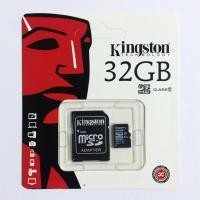 ราคา ของแท้ Kingston 32GB Class 10 Micro SD SDHC คิงส์ตัน เมมโมรี่การ์ด 32 GB (18652218143)