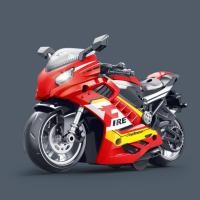 ราคา รถมอเตอร์ไซค์ มีเสียง มีไฟ วิ่งได้ โมเดลรถของเล่น ตำรวจ กู้ภัย รถจักรยานยนต์ (23442426847)