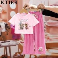 ราคา ชุดเซ็ทเด็ก เสื้อยืด กางเกงขายาวผ้าร่อง ลายการ์ตูนสุดฮิต (22373243226)