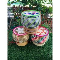 ราคา กระติบ กระติบข้าว กระติบข้าวเหนียว ทรงฟักทอง ขนาดกว้าง 6 5 นิ้ว คละสี (11823851237)