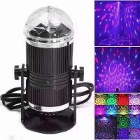 ราคา LED MINI STAGE LIGHT ไฟดิสโก้ ไฟปาร์ตี้ ไฟกระพริบตามจังหวะเพลง ไฟหมุน ไฟดิสโก้เทค ไฟเทค ไฟเธค 435S (16576329168)