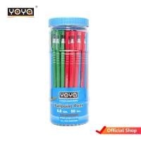ราคา YOYA ปากกาลูกลื่นด้ามยาว น้ำเงิน 1207 แพ็ค 50 (23985463429)