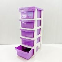 ราคา ชั้นวางของ ตู้ลิ้นชักพลาสติก 5 ชั้น ถอดประกอบได้ ลิ้นชักเก็บของ ขนาดเล็กใส่เครื่องประดับ อุปกรณ์เครื่องมือได้ ส45 ก17ล22 cm No 5 ทำจากพลาสติก หนา แข็งแรง ทนทาน ส่งจากไทย (22519876969)