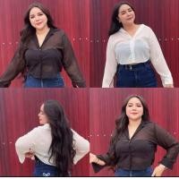 ราคา เสื้อคลุมผ้าชีฟอง ครอปชีฟอง (24249866776)