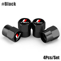 ราคา จุกปิดลมยาง ฝาปิดจุกลม ยางรถยนต์ 4 pcs ใช้ได้กับรถทุกรุ่น สต็อกในไทย รุ่น TRD NN (22510173997)